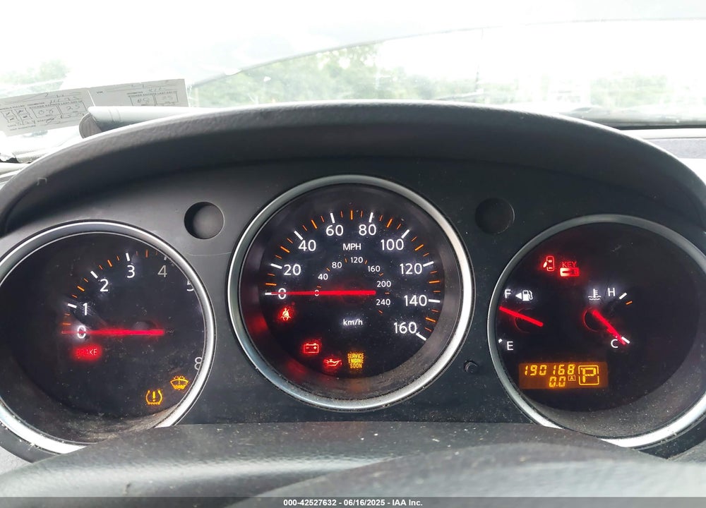 2008 NISSAN MAXIMA VIN: 1N4BA41E98C828765