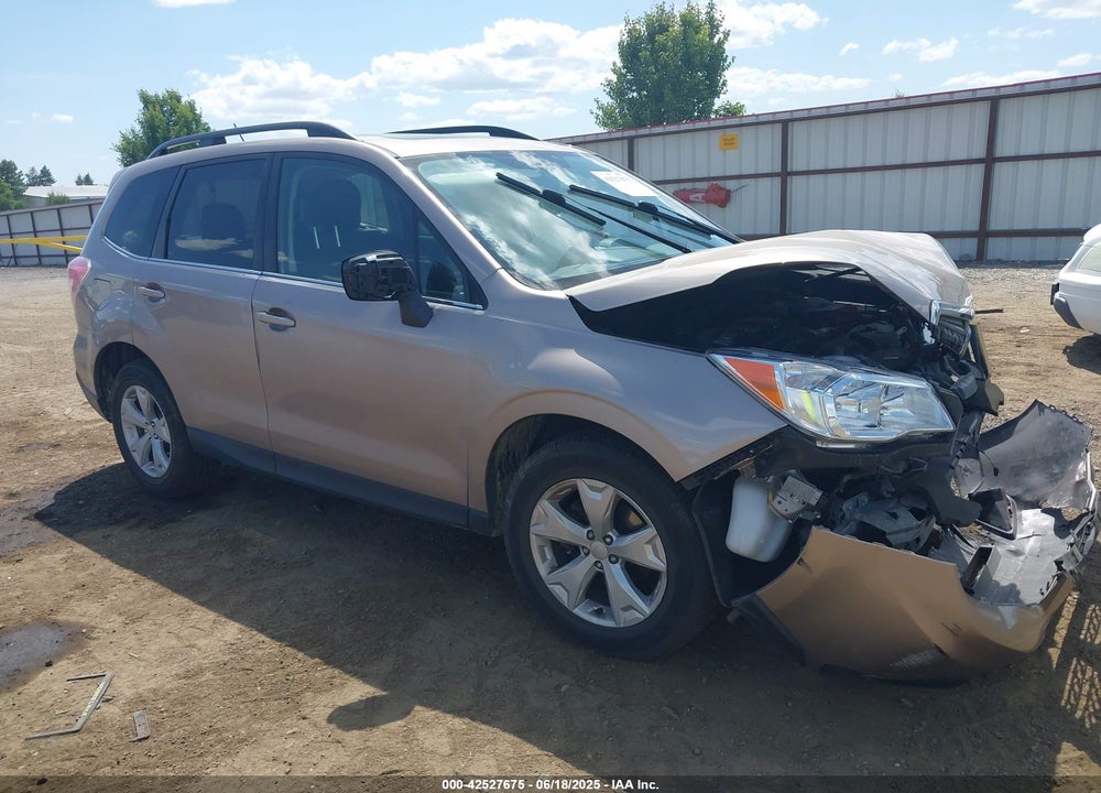 2015 SUBARU FORESTER 2.5I LIMITED VIN: JF2SJAHC8FH503331