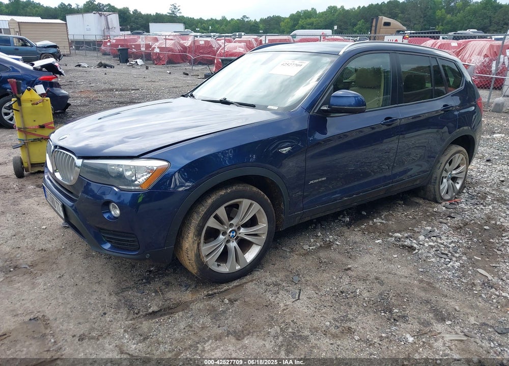 2016 BMW X3 VIN: 5UXWX9C56G0D68874
