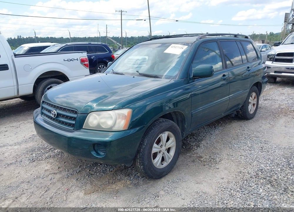 2003 TOYOTA HIGHLANDER V6 VIN: JTEGF21A630109997