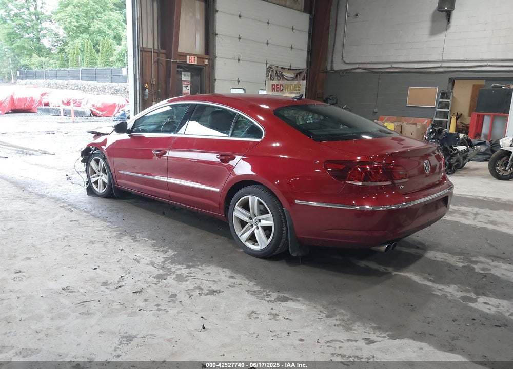 2015 VOLKSWAGEN CC VIN: WVWBP7AN2FE802732