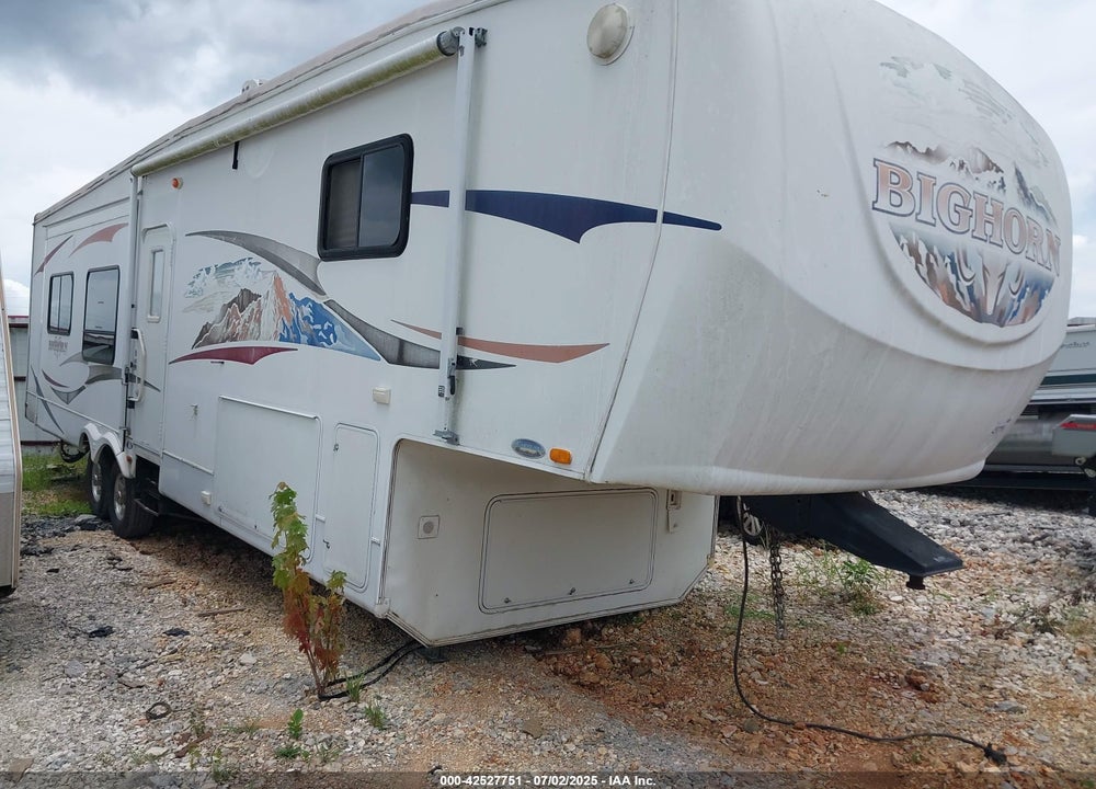2008 BIG HORN CAMPER VIN: 5SFGF34238E010396