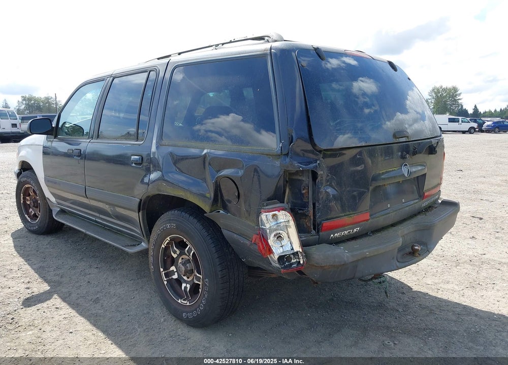 2001 MERCURY MOUNTAINEER VIN: 4M2ZU86P21UJ09305