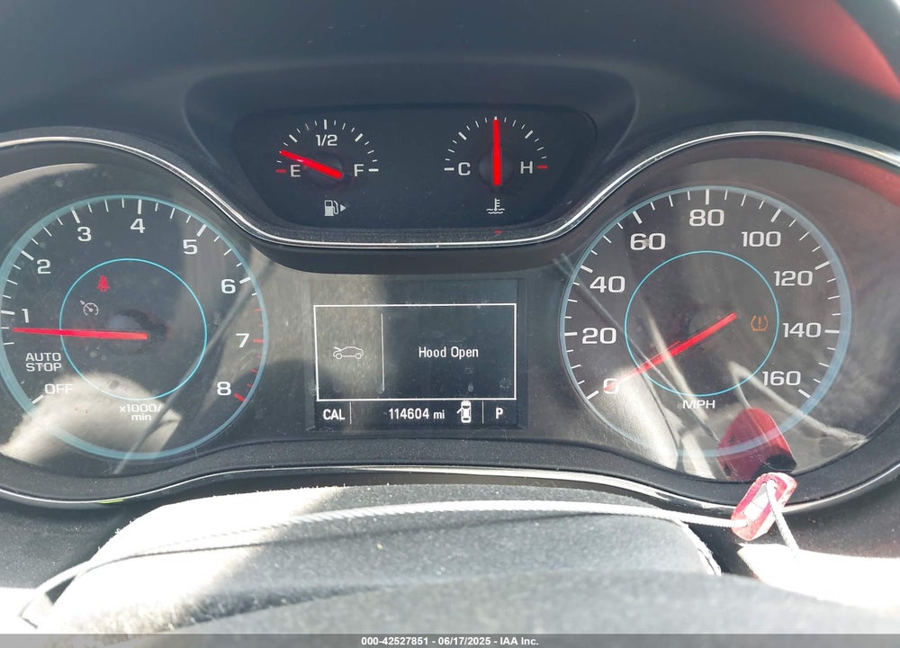 2017 CHEVROLET CRUZE LT AUTO VIN: 1G1BE5SM1H7189311