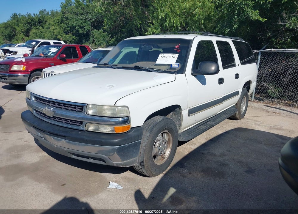 2001 CHEVROLET SUBURBAN 1500 LS VIN: 1GNEC16T31J217534