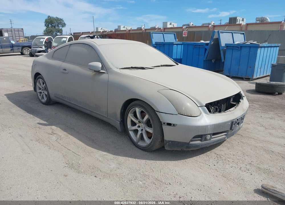 2005 INFINITI G35 VIN: JNKCV54E85M421593