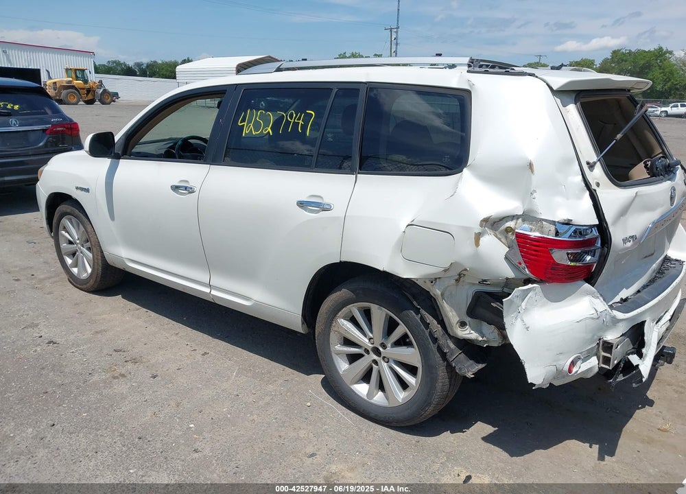 2008 TOYOTA HIGHLANDER HYBRID LIMITED VIN: JTEEW44A282005601
