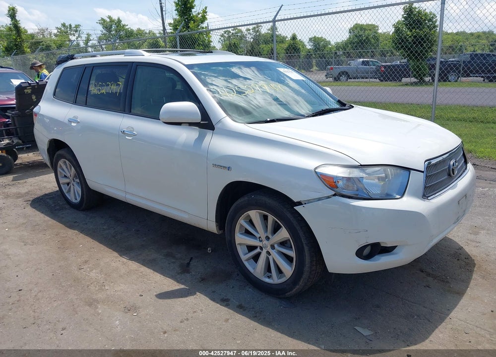2008 TOYOTA HIGHLANDER HYBRID LIMITED VIN: JTEEW44A282005601