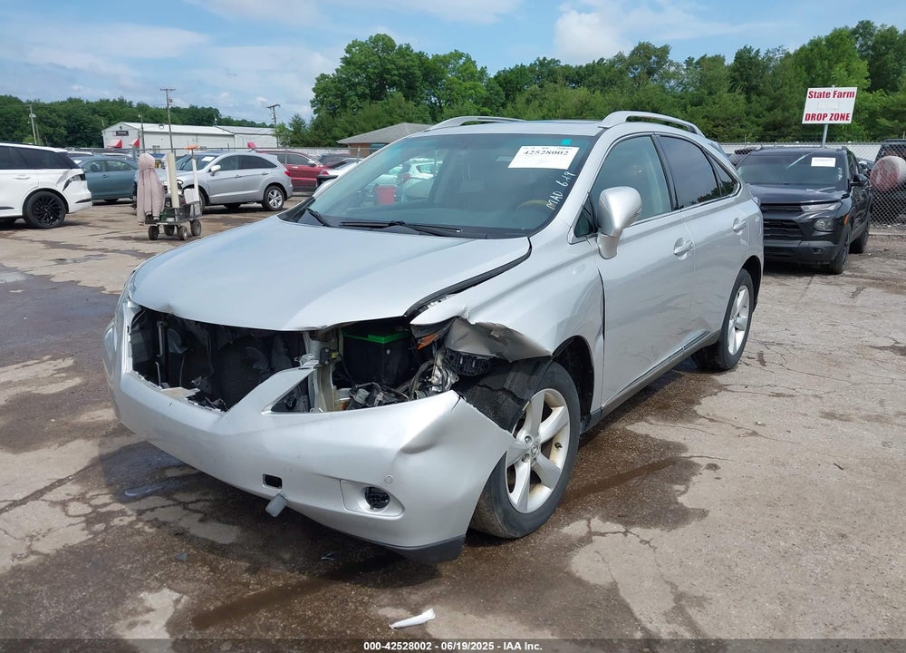 2012 LEXUS RX 350 VIN: 2T2BK1BA1CC139462