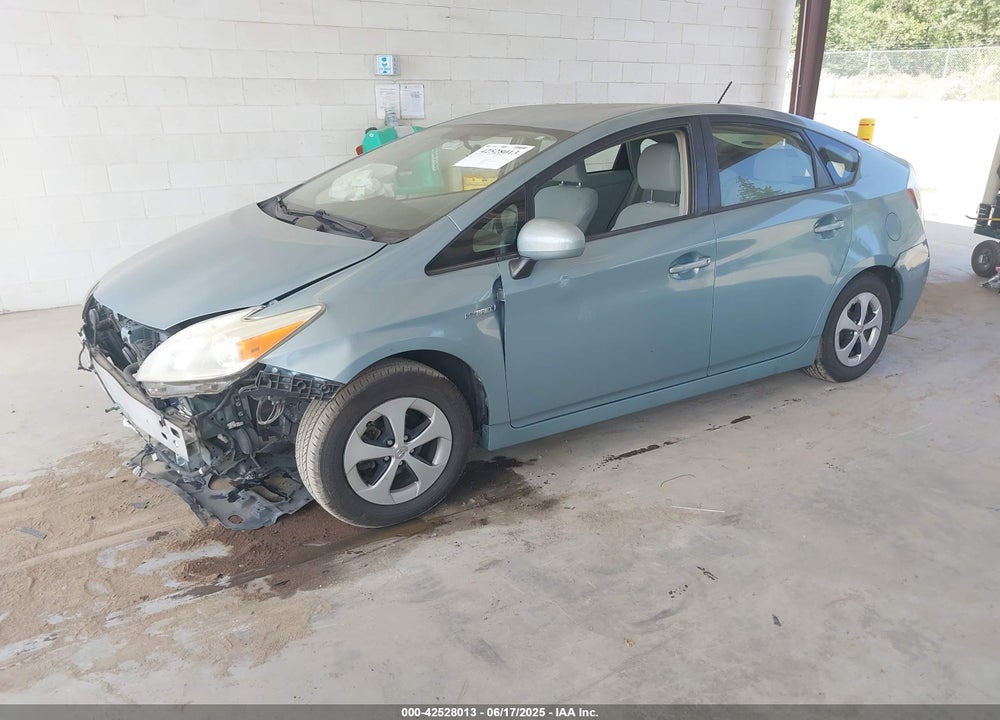 2013 TOYOTA PRIUS THREE VIN: JTDKN3DUXD1730281