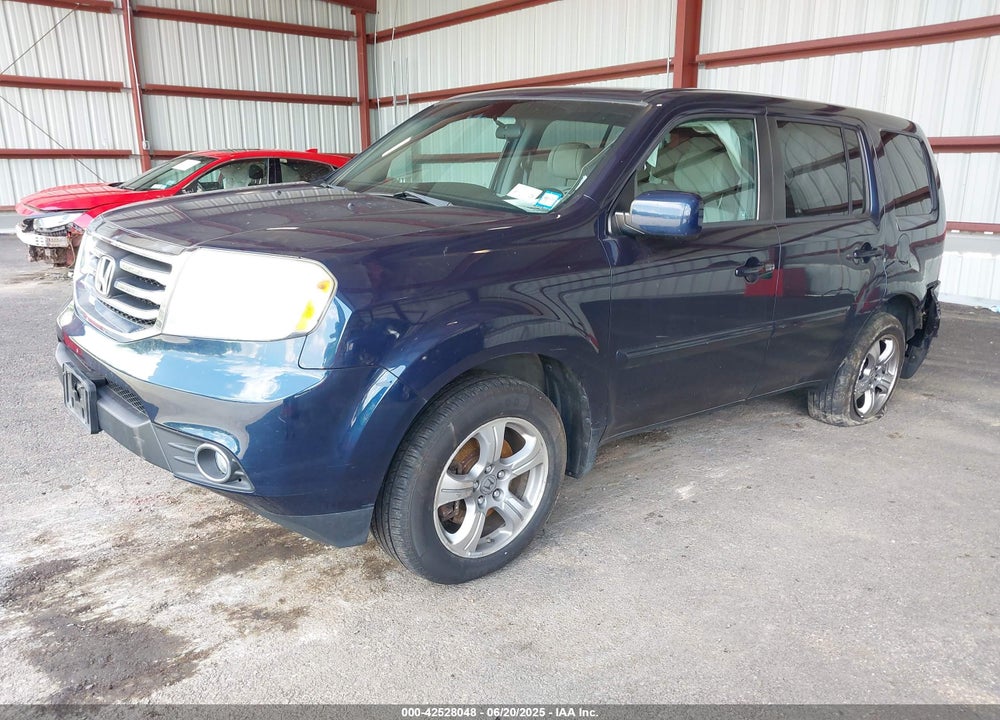 2012 HONDA PILOT EX VIN: 5FNYF4H42CB009658