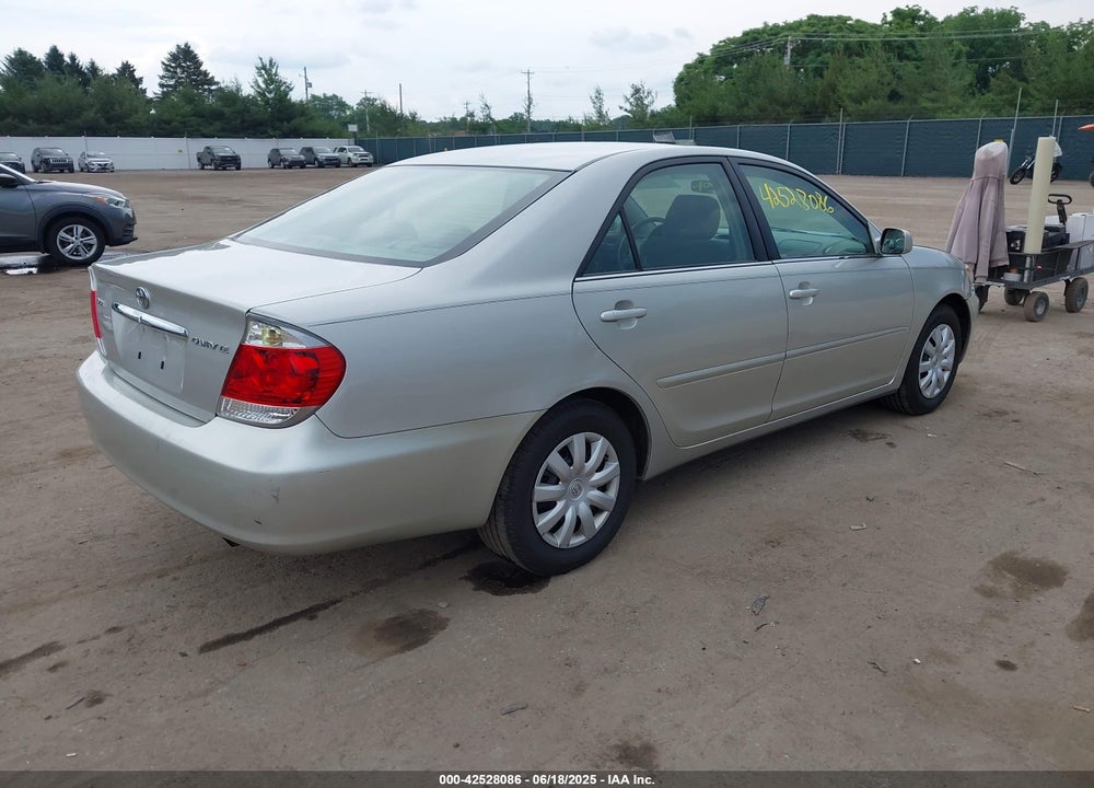 2005 TOYOTA CAMRY LE VIN: 4T1BE32K35U072591