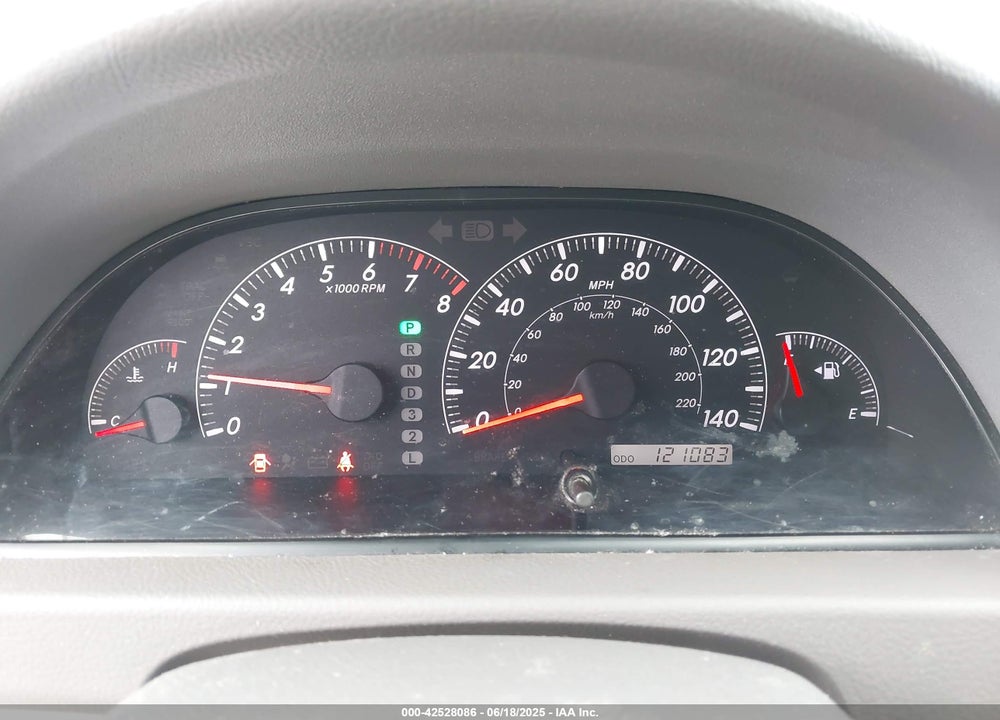 2005 TOYOTA CAMRY LE VIN: 4T1BE32K35U072591