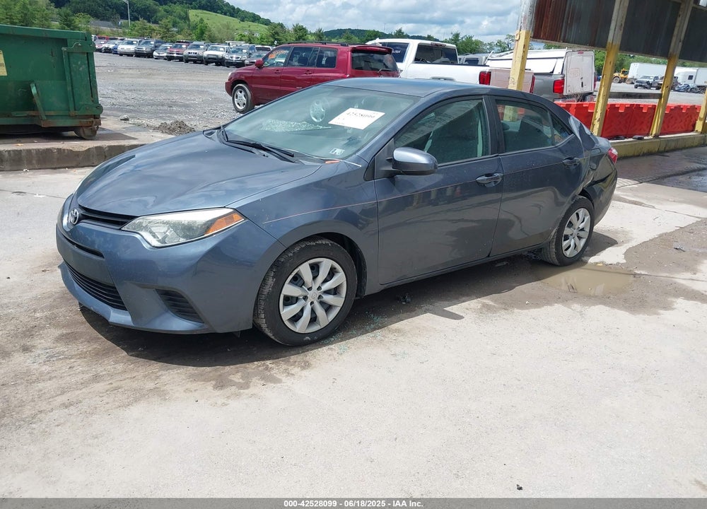 2014 TOYOTA COROLLA VIN: 2T1BURHE9EC096774