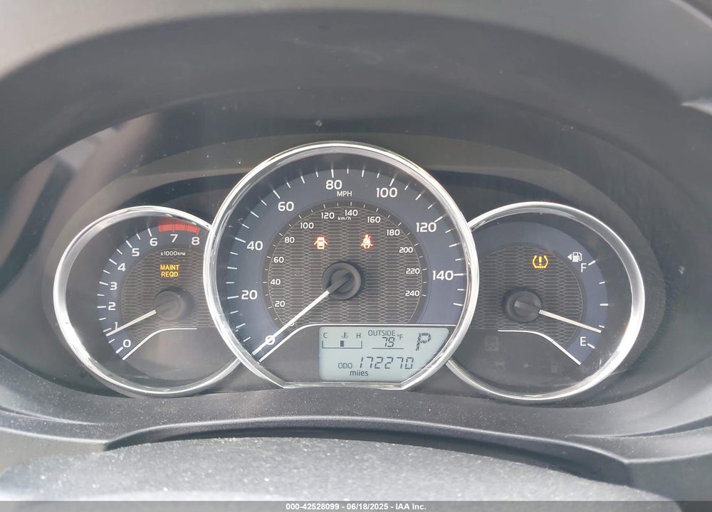 2014 TOYOTA COROLLA VIN: 2T1BURHE9EC096774