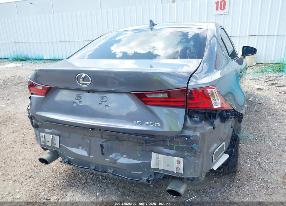 2015 LEXUS IS 250 VIN: JTHBF1D28F5063687