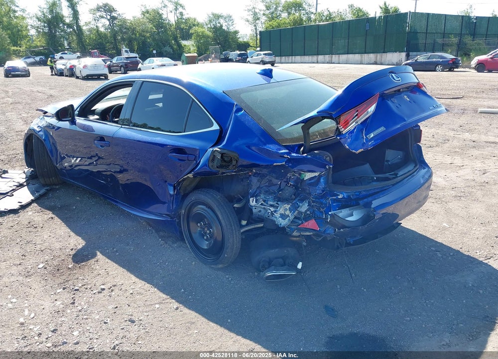 2019 LEXUS IS300 VIN: JTHC81D21K5038302