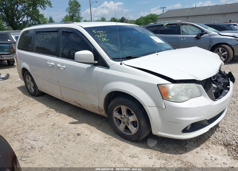 2011 DODGE GRAND CARAVAN CREW VIN: 2D4RN5DG4BR763910