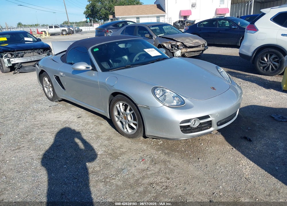 2007 PORSCHE BOXSTER VIN: WP0CA29897U712136
