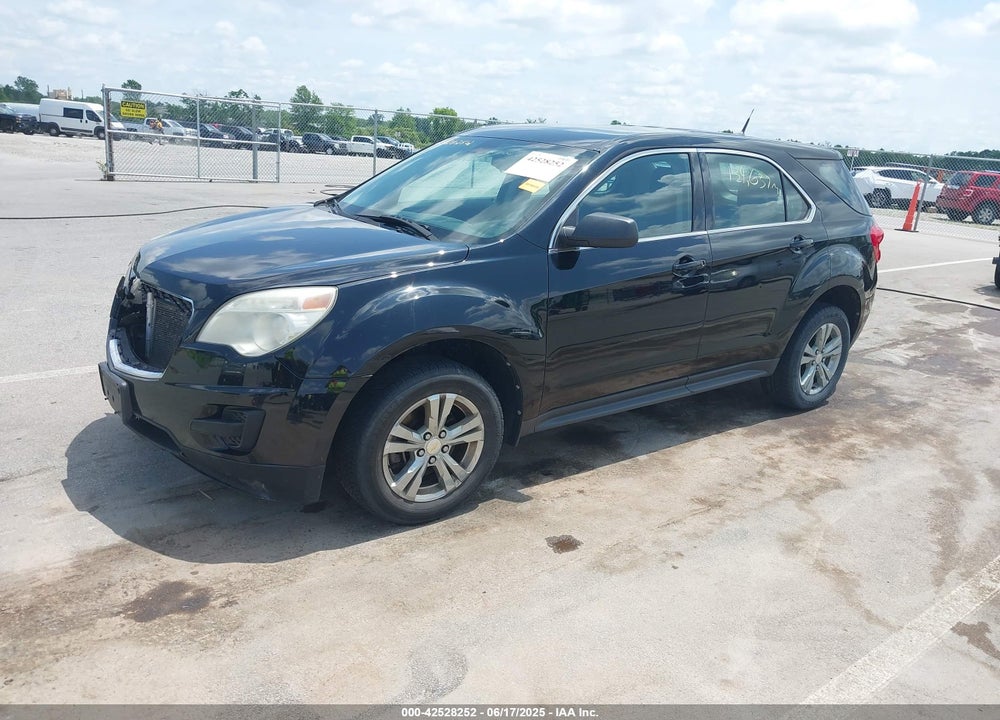2011 CHEVROLET EQUINOX LS VIN: 2GNALBEC9B1309698
