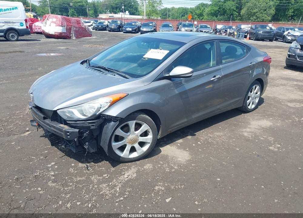 2011 HYUNDAI ELANTRA VIN: 5NPDH4AEXBH046338