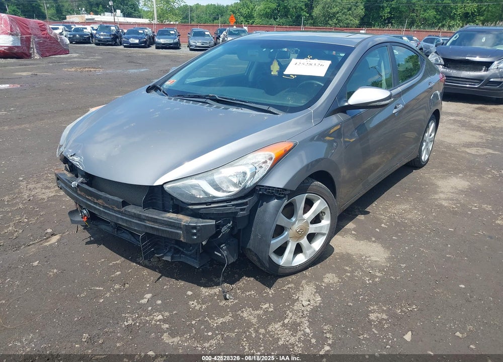 2011 HYUNDAI ELANTRA VIN: 5NPDH4AEXBH046338