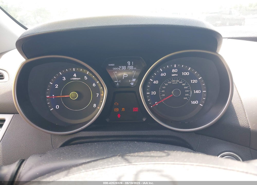 2011 HYUNDAI ELANTRA VIN: 5NPDH4AEXBH046338