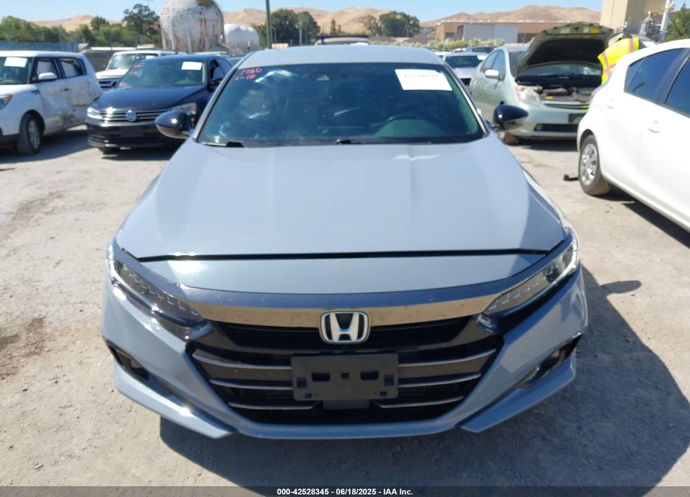 2021 HONDA ACCORD VIN: 1HGCV1F32MA040846