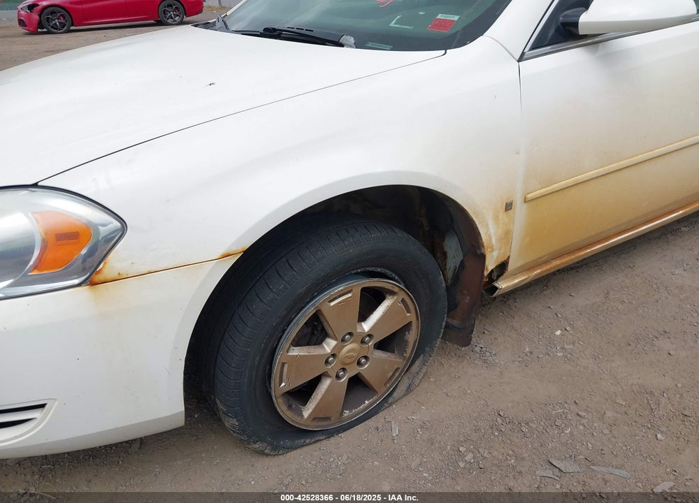 2007 CHEVROLET IMPALA LT VIN: 2G1WT58K579367344