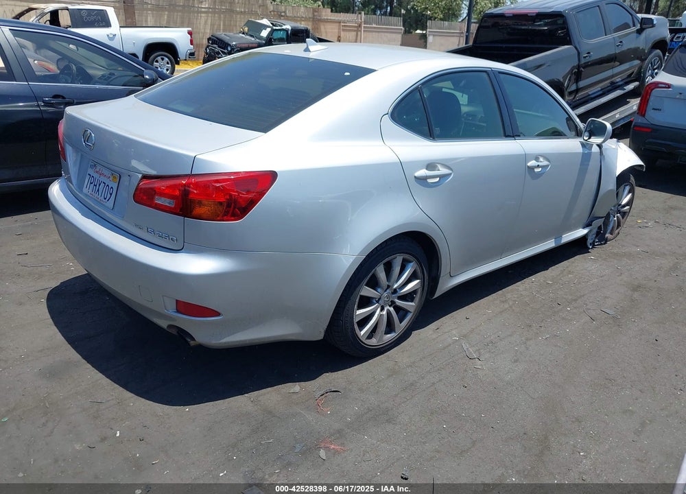 2007 LEXUS IS 250 VIN: JTHCK262772011859