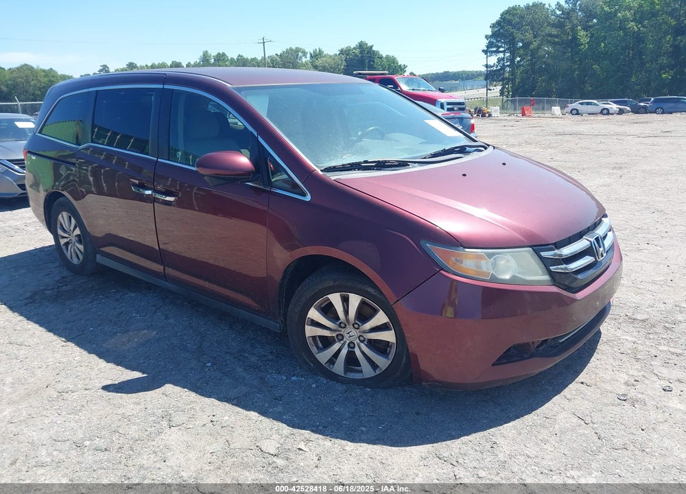 2016 HONDA ODYSSEY SE VIN: 5FNRL5H34GB025201
