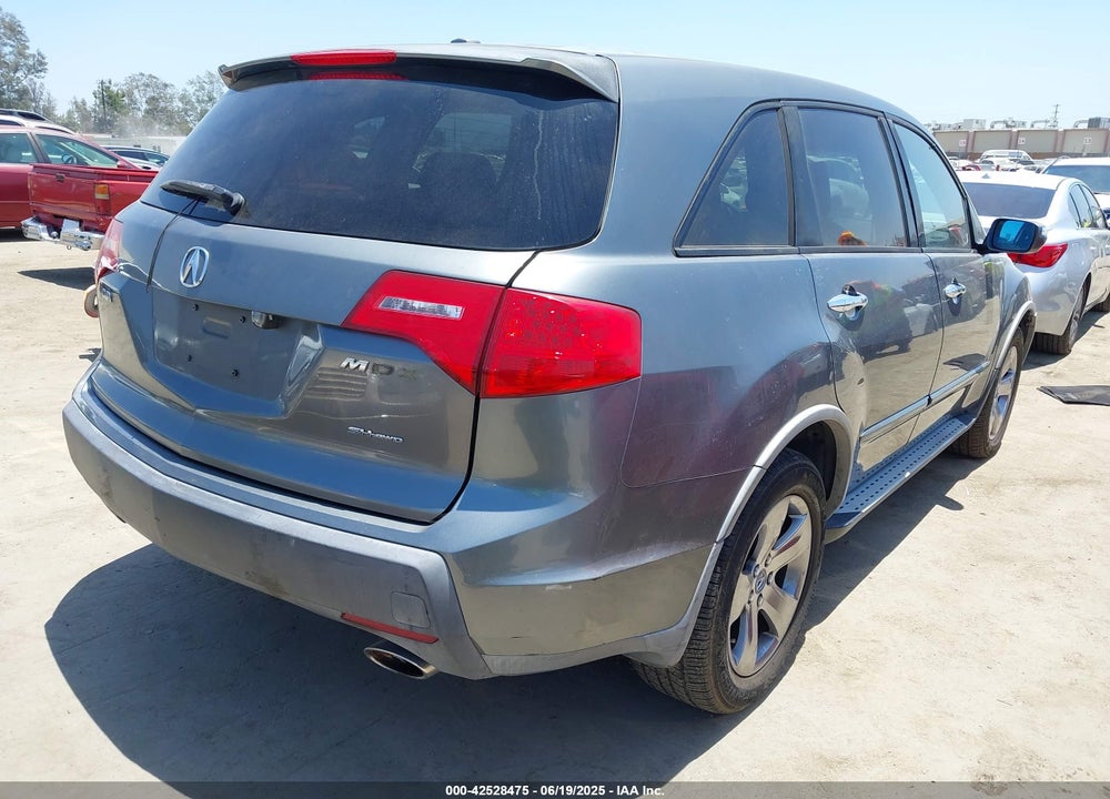 2008 ACURA MDX SPORT PACKAGE VIN: 2HNYD288X8H521290