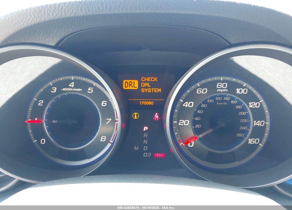 2008 ACURA MDX SPORT PACKAGE VIN: 2HNYD288X8H521290