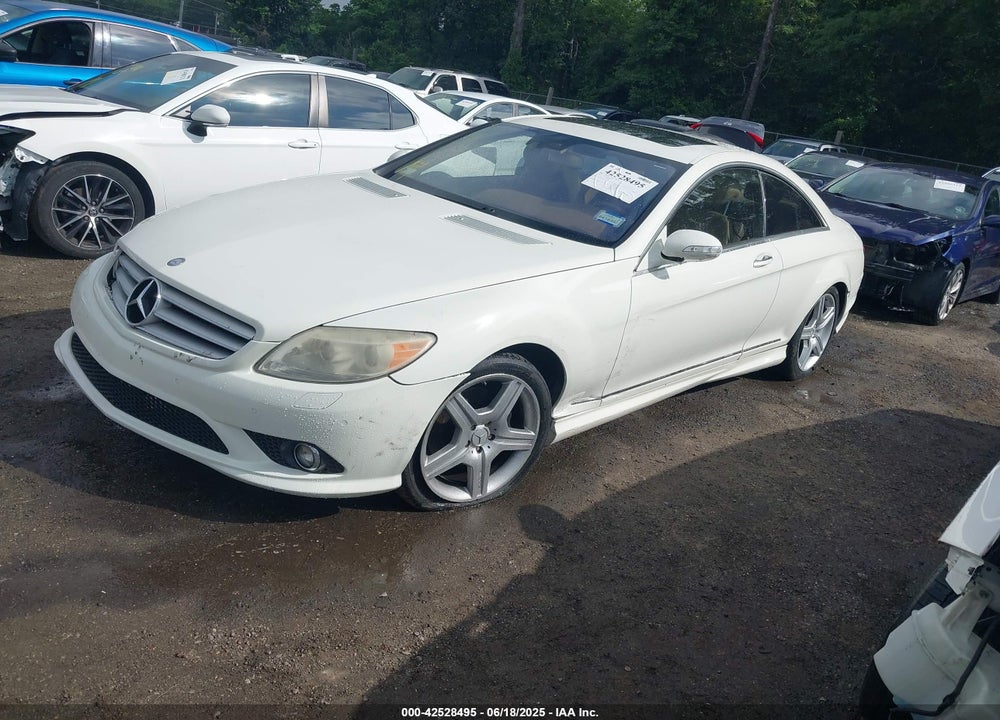 2008 MERCEDES-BENZ CL-CLASS VIN: WDDEJ71X08A018565