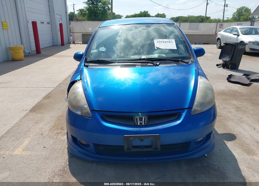 2008 HONDA FIT VIN: JHMGD38698S031209