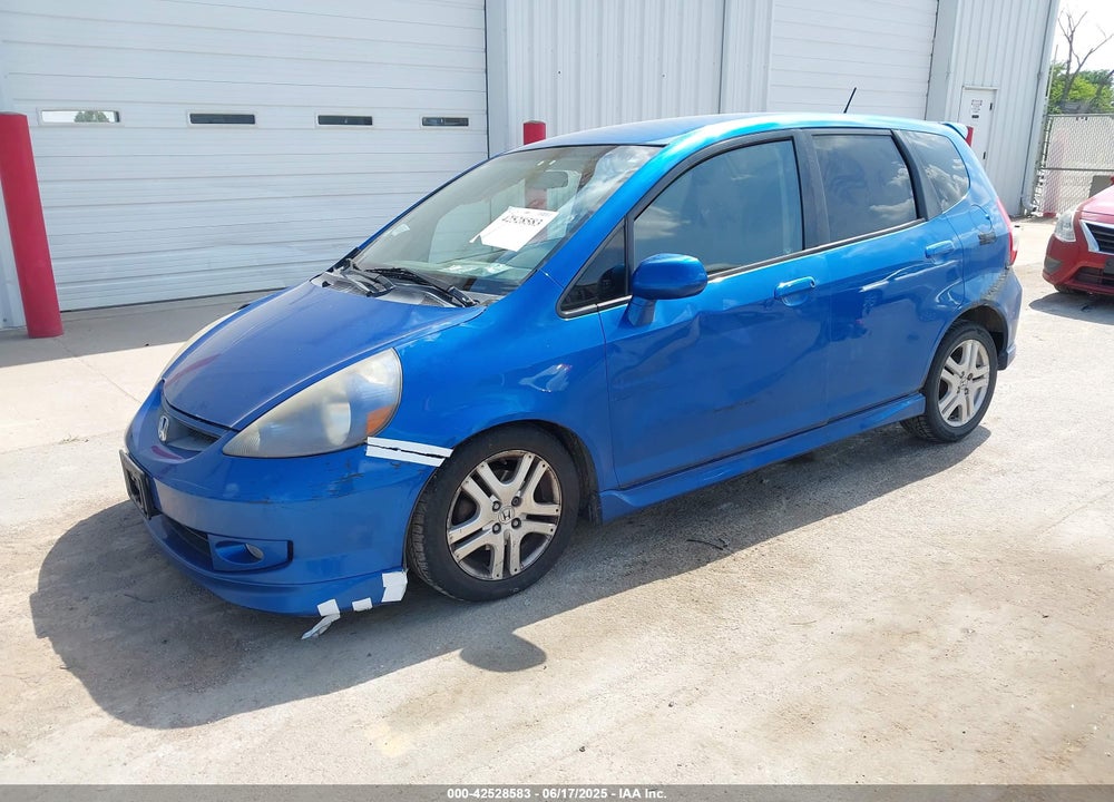 2008 HONDA FIT VIN: JHMGD38698S031209