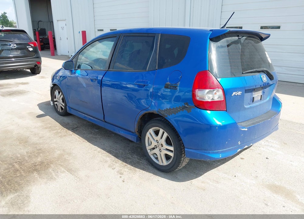 2008 HONDA FIT VIN: JHMGD38698S031209
