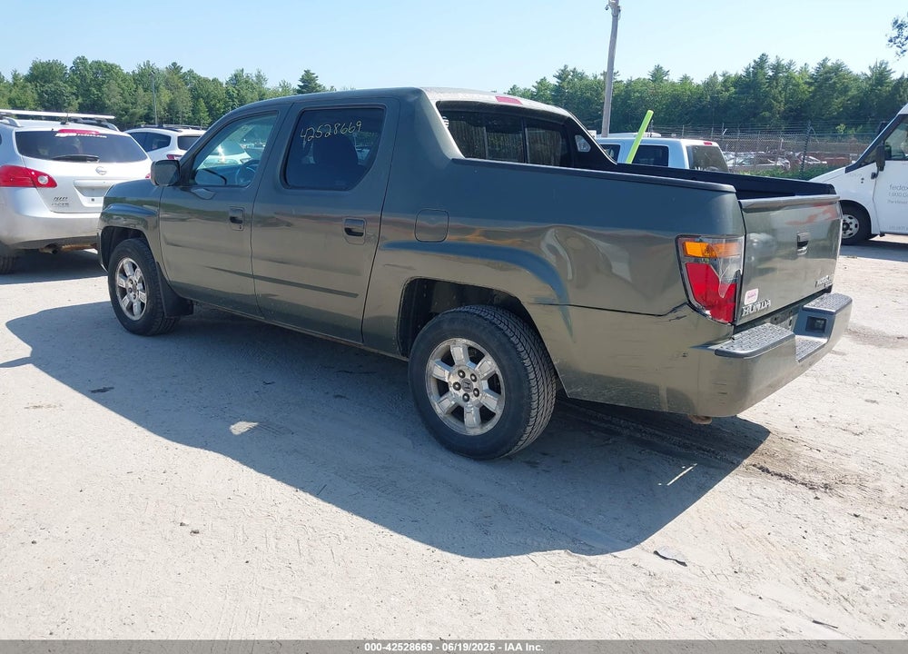 2006 HONDA RIDGELINE VIN: 2HJYK16576H511971