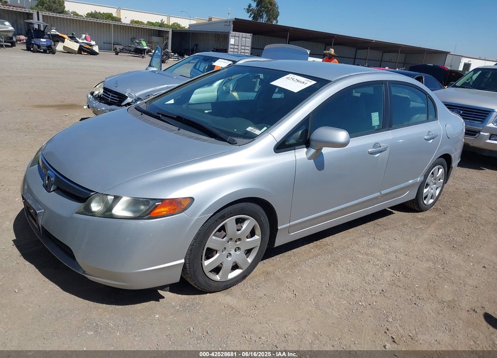 2007 HONDA CIVIC LX VIN: 1HGFA16587L112653
