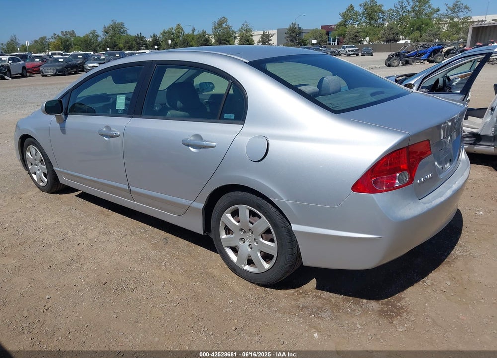 2007 HONDA CIVIC LX VIN: 1HGFA16587L112653