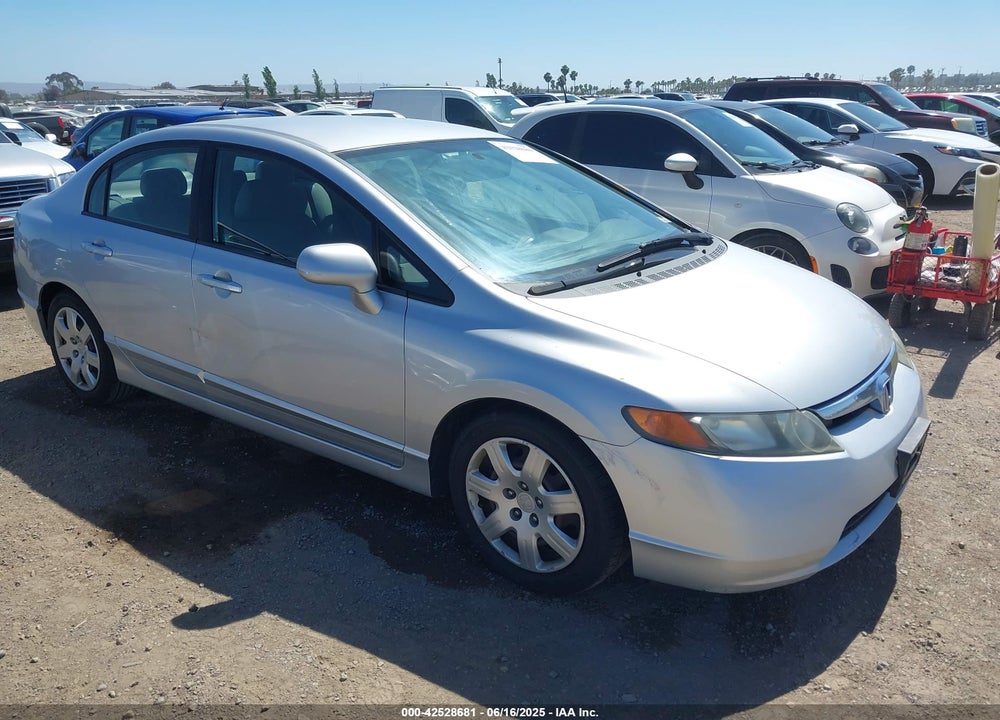 2007 HONDA CIVIC LX VIN: 1HGFA16587L112653