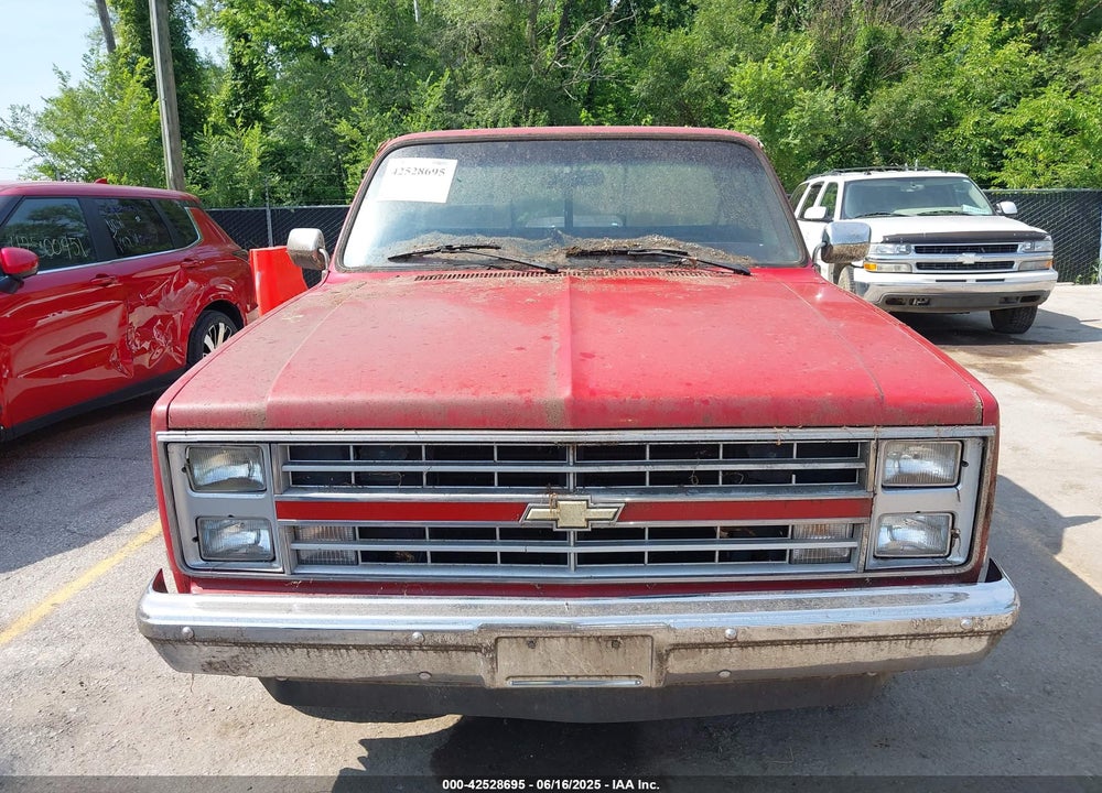 1987 CHEVROLET R10 VIN: 1GCER14K4HJ122928