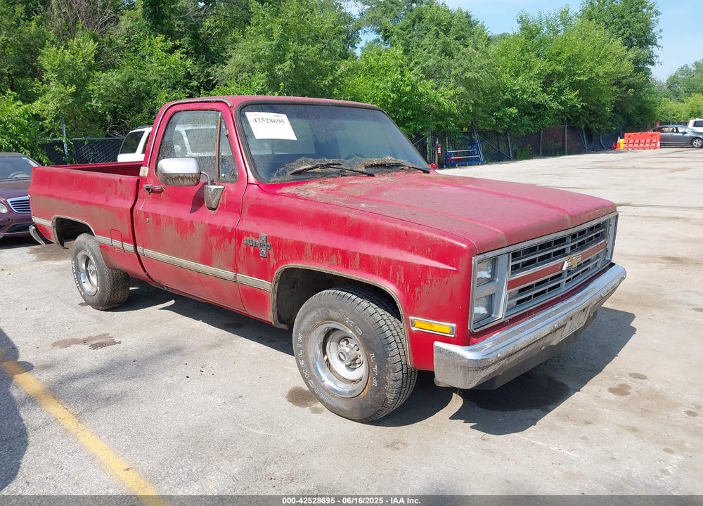 1987 CHEVROLET R10 VIN: 1GCER14K4HJ122928