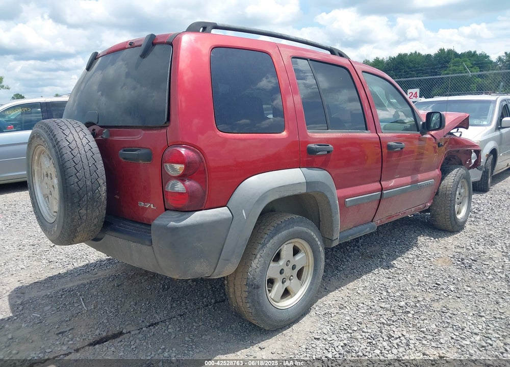 2007 JEEP LIBERTY VIN: 1J4GL48K57W632903
