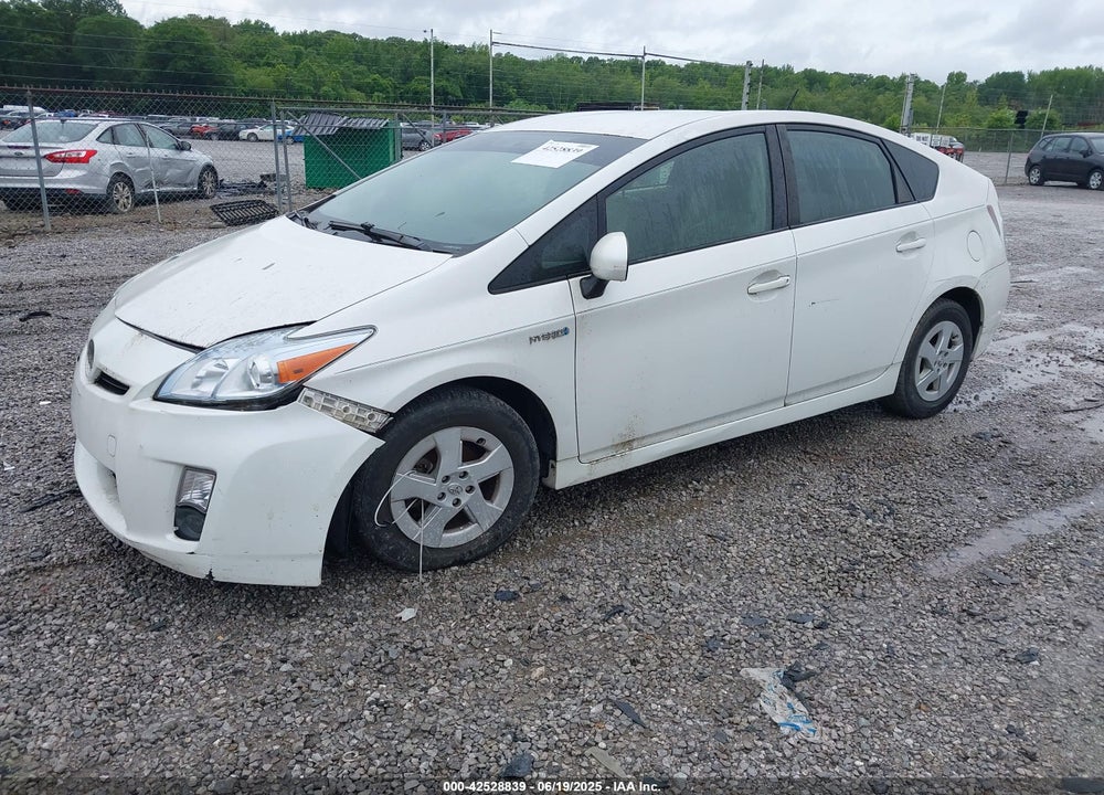 2011 TOYOTA PRIUS VIN: JTDKN3DU1B0248527