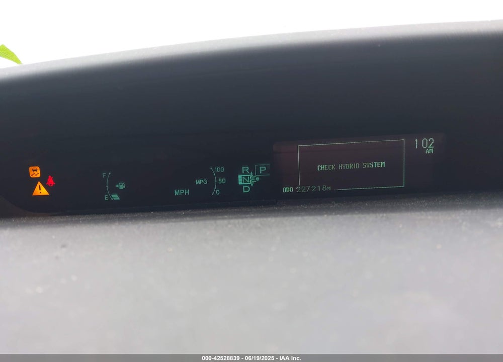 2011 TOYOTA PRIUS VIN: JTDKN3DU1B0248527