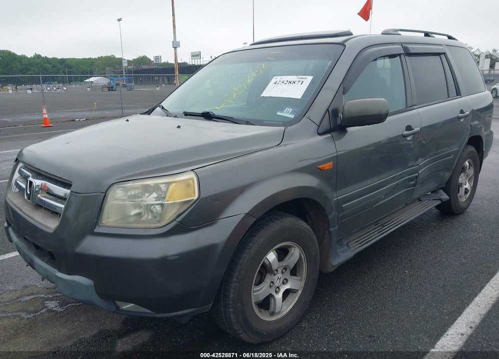 2007 HONDA PILOT EX-L VIN: 5FNYF18597B002901