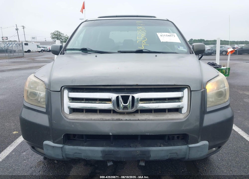 2007 HONDA PILOT EX-L VIN: 5FNYF18597B002901