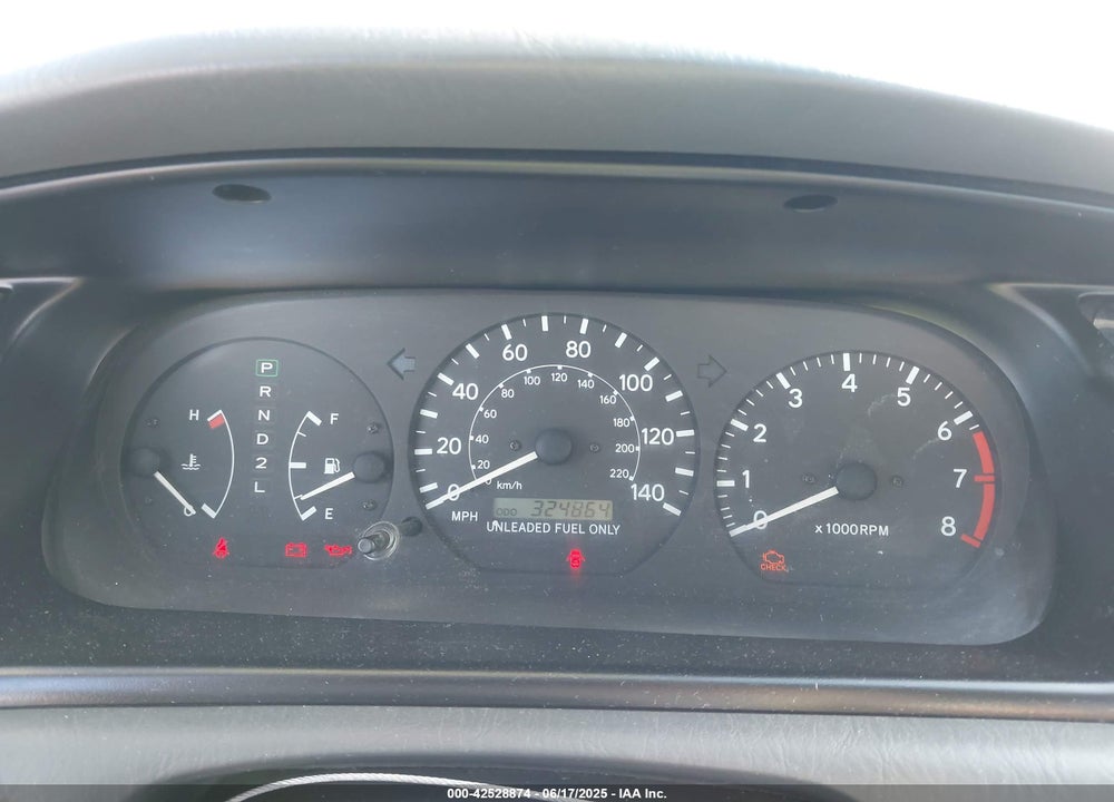 1997 TOYOTA CAMRY LE VIN: JT2BG22KXV0020738