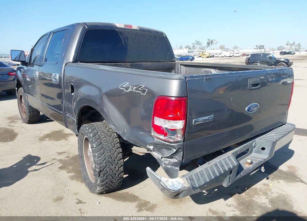 2006 FORD F-150 VIN: 1FTPW12576KD71665